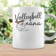 Volleyball Nana Leopard Mother's Day Coffee Mug Gifts ideas