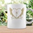 Y2k Fairy Grunge Aesthetic Winged Skeleton Y2k Fairycore Taza de café Ideas de regalos