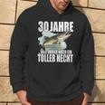 30 Jahre Und Noch Ein Toller Hecht Angler Birthday Kapuzenpullover Lebensstil