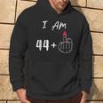 I Am 44 Plus 1 Middle Finger For A 45Th Birthday Kapuzenpullover Lebensstil