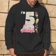 5Th Birthday Crew Ice Cream Truck I'm 5 Bday Ice Cream Party Sudadera Estilo de vida