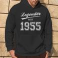 68Th Birthday 1955 Legendary Since 1955 intage 55 Kapuzenpullover Lebensstil