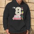 8Th Birthday Crew Ice Cream Truck I'm 8 Bday Ice Cream Party Sudadera Estilo de vida