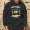 Achim Name Idea Birthday Saying Kapuzenpullover Lebensstil