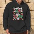 Adiós 2024 Hola 2025 Feliz Navidad Feliz Año Nuevo 2025 Sudadera Estilo de vida