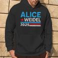 Alice Weidel Fan Item German Chancellor 2025 Alice Weidel Blue Kapuzenpullover Lebensstil