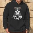 American Staffordshire Terrier Amstaff Papa Dog Kapuzenpullover Lebensstil