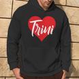 Amo A Trini Primer Nombre Yo Corazón Sudadera Estilo de vida