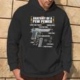 Anatomy Of A Pew Pewer Pistol 9 Mm Sports Shooting Kapuzenpullover Lebensstil