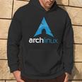 Arch Linux Con Lema Y Logotipo Open Source Os Sudadera Estilo de vida
