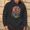 Art Japonais Kanji Dragon Japonais Sun Streetwearintage Rétro Sweat à capuche Lifestyle