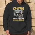 Barbecue And Chillen Camper Saying Caravan Camping Kapuzenpullover Lebensstil