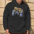 Bearded Dragons Playingideo Game Reptile Pagona Gamers Kapuzenpullover Lebensstil