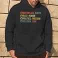 Birthplace Earth Race Human Politics Freedom Religion Love Sudadera Estilo de vida