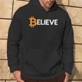 Bitcoin Logo Believeintage Btc Cryptocurrency Trader Kapuzenpullover Lebensstil