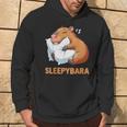 Capybara Sleep Sleepybara Nightdress Capybara Sleep Kapuzenpullover Lebensstil