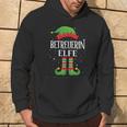 Caregiver Elf Outfit Christmas Family Elf Christmas Kapuzenpullover Lebensstil