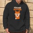 Children's With Fox Rocks Red Fox Pack Kapuzenpullover Lebensstil