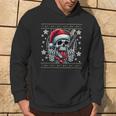 Christmas Skull Ugly Christmas Heavy Xmas Skeleton Kapuzenpullover Lebensstil