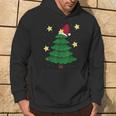 Christmas Tree Fir Christmas Children Christmas Stars Snow Kapuzenpullover Lebensstil