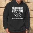 Clearance Sale Everything Must Raus Party Kapuzenpullover Lebensstil