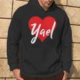 Con El Nombre I Love Yael I Heart Named Sudadera Estilo de vida