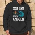 Cool Boys Going Fishing Fish Sports Fisherman Fishing Kapuzenpullover Lebensstil