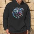 Cool Galaxy Jockey Astronaute Sur Les Courses Hippiques Sweat à capuche Lifestyle