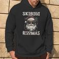 Cool Santa Claus With Sunglasses Skibidi Rizzmas Kapuzenpullover Lebensstil