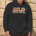 Cox Surname Retrointage 80S 90S Birthday Reunion Sweat à capuche Lifestyle