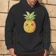 Cute Pineapple Face Kawaii Style Kapuzenpullover Lebensstil