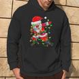 Dabbing Santa Claus Santa Claus Kapuzenpullover Lebensstil