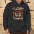 Das Altersheim Kann Waten Ich Geh Campen Grandpa Campen Campen Kapuzenpullover Lebensstil