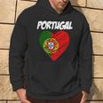 De La Bandera Del Corazón De Portugal I Love Portugal Sudadera Estilo de vida