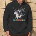 Death Metal Rock Music Death Riding Unicorn Unicorns Kapuzenpullover Lebensstil