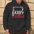 Día Del Padre De Un Niño Y Dos Hijas Papá De Tres Hijos Día Del Padre Sudadera Estilo de vida