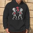 Divertido Boxeador Para Amantes Del Boxeo Kickboxing Esqueleto Sudadera Estilo de vida