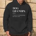 Dog Grandpa Lustige Hunde-Opa-Definition Father's Day Kapuzenpullover Lebensstil