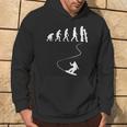 Drawn Simple Evolution Snowboard Kapuzenpullover Lebensstil