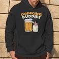 Drinkin Buddies Baby Bottle Son And Dad Matching Fathers Day Kapuzenpullover Lebensstil