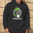 Drummer Boy Musician Drummersaurus Dinosaur Kapuzenpullover Lebensstil