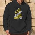 Eat Sleep Padel Repeat Padel Tennis Divertido Padelista Sin Mangas Sudadera Estilo de vida