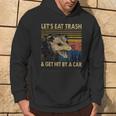 Lets Eat Trash And Get Hit By A Car -Intage Opossum Kapuzenpullover Lebensstil