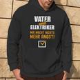 Electrician Father Dad Birth Kapuzenpullover Lebensstil