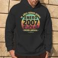 Enero 2007 18 Años Hombre Cumpleaños Regalo Enero 2007 Sudadera Estilo de vida