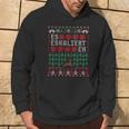 Es Eskaliert Eh Ugly Christmas Sweater Reindeer Christmas Kapuzenpullover Lebensstil