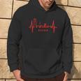 Essen Skyline Heartbeat Ruhrpott Fan Heart Love Essen Kapuzenpullover Lebensstil