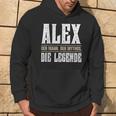 First Name Alex Name Alex Kapuzenpullover Lebensstil