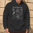 Floorball Player Stick Goalie Sportintage Lacquer Print S Kapuzenpullover Lebensstil