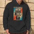 Never Forget Diskettehs Band 90S 80S Cassette Kapuzenpullover Lebensstil